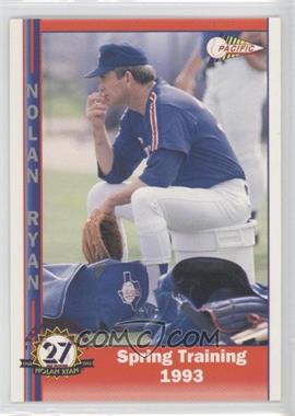 1993 Pacific Nolan Ryan Texas Express 27 Seasons - [Base] #247 - Nolan Ryan