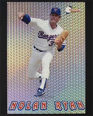 1993 Pacific Nolan Ryan Texas Express 27 Seasons - Prisms - Jumbo #14 - Nolan Ryan