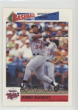 1993 Panini Album Stickers - [Base] #130 - Kirby Puckett