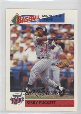 1993 Panini Album Stickers - [Base] #130 - Kirby Puckett