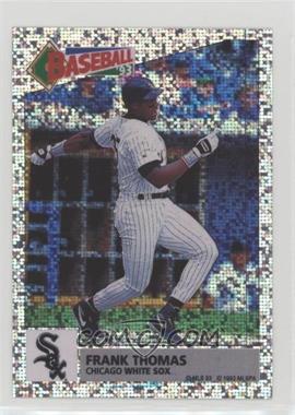 1993 Panini Album Stickers - [Base] #136 - Frank Thomas