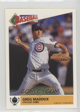 1993 Panini Album Stickers - [Base] #164 - Greg Maddux