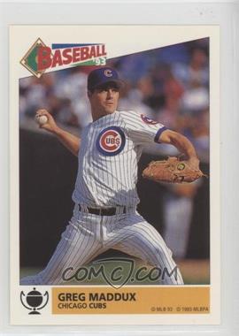 1993 Panini Album Stickers - [Base] #164 - Greg Maddux