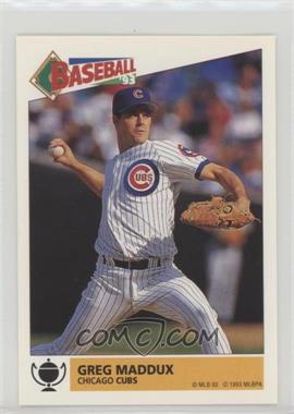 1993 Panini Album Stickers - [Base] #164 - Greg Maddux