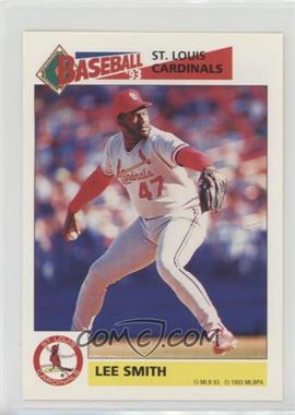 1993 Panini Album Stickers - [Base] #192 - Lee Smith