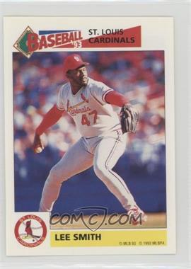 1993 Panini Album Stickers - [Base] #192 - Lee Smith