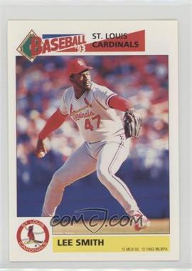 1993 Panini Album Stickers - [Base] #192 - Lee Smith