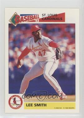 1993 Panini Album Stickers - [Base] #192 - Lee Smith