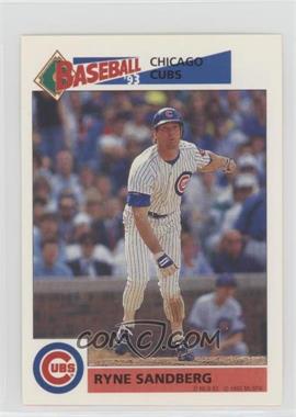 1993 Panini Album Stickers - [Base] #204 - Ryne Sandberg