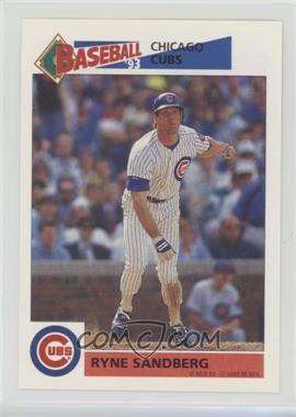 1993 Panini Album Stickers - [Base] #204 - Ryne Sandberg