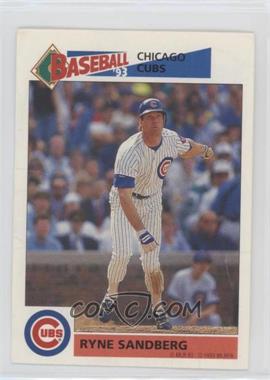 1993 Panini Album Stickers - [Base] #204 - Ryne Sandberg [Good to VG‑EX]