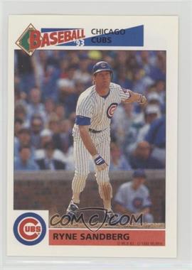 1993 Panini Album Stickers - [Base] #204 - Ryne Sandberg