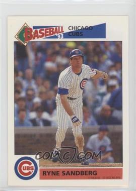 1993 Panini Album Stickers - [Base] #204 - Ryne Sandberg