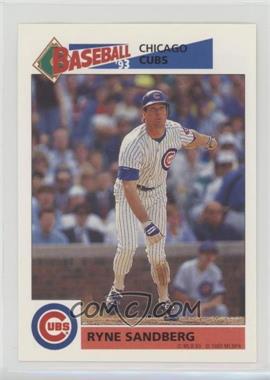 1993 Panini Album Stickers - [Base] #204 - Ryne Sandberg