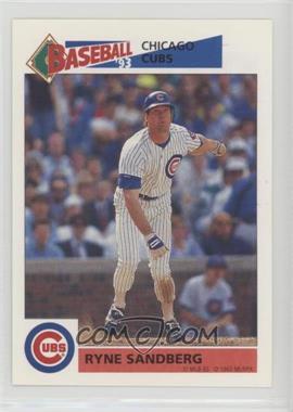 1993 Panini Album Stickers - [Base] #204 - Ryne Sandberg