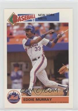 1993 Panini Album Stickers - [Base] #247 - Eddie Murray