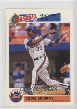 1993 Panini Album Stickers - [Base] #247 - Eddie Murray