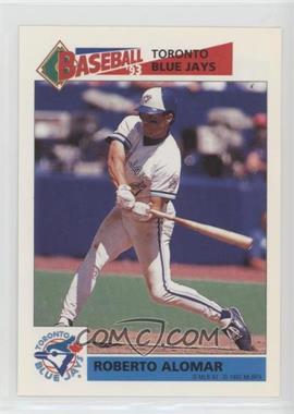 1993 Panini Album Stickers - [Base] #27 - Roberto Alomar