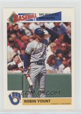 1993 Panini Album Stickers - [Base] #42 - Robin Yount