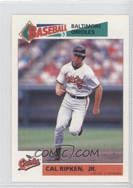 1993 Panini Album Stickers - [Base] #73 - Cal Ripken Jr.