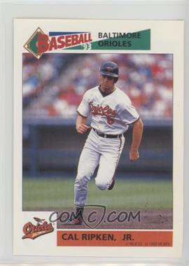 1993 Panini Album Stickers - [Base] #73 - Cal Ripken Jr.