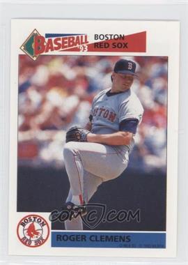 1993 Panini Album Stickers - [Base] #90 - Roger Clemens