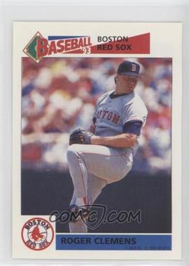 1993 Panini Album Stickers - [Base] #90 - Roger Clemens