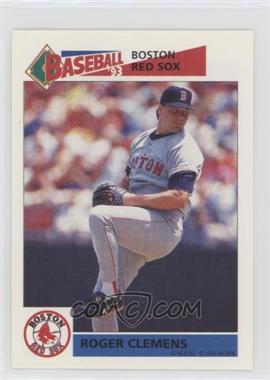 1993 Panini Album Stickers - [Base] #90 - Roger Clemens