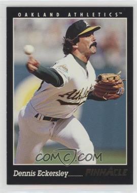 1993 Pinnacle - [Base] #100 - Dennis Eckersley