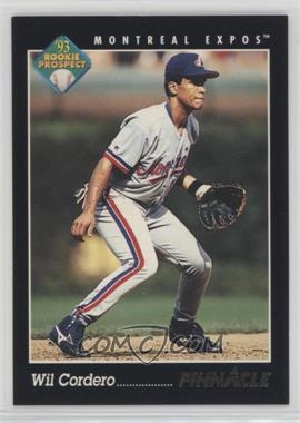 1993 Pinnacle - [Base] #280 - Rookie Prospect - Wil Cordero
