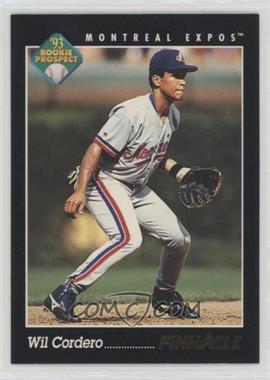 1993 Pinnacle - [Base] #280 - Rookie Prospect - Wil Cordero