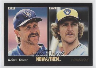 1993 Pinnacle - [Base] #293 - Now & Then - Robin Yount