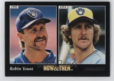 1993 Pinnacle - [Base] #293 - Now & Then - Robin Yount