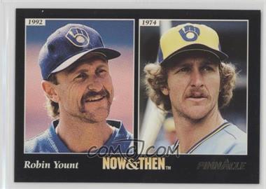 1993 Pinnacle - [Base] #293 - Now & Then - Robin Yount