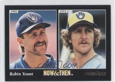 1993 Pinnacle - [Base] #293 - Now & Then - Robin Yount