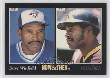 1993 Pinnacle - [Base] #295 - Now & Then - Dave Winfield