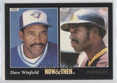 1993 Pinnacle - [Base] #295 - Now & Then - Dave Winfield