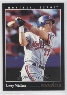 1993 Pinnacle - [Base] #3 - Larry Walker