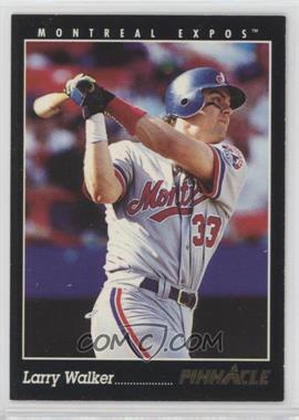 1993 Pinnacle - [Base] #3 - Larry Walker