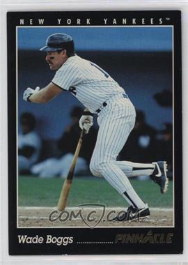 1993 Pinnacle - [Base] #424 - Wade Boggs [EX to NM]