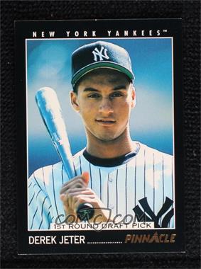 1993 Pinnacle - [Base] #457 - 1st Round Draft Pick - Derek Jeter