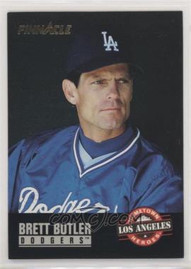 1993 Pinnacle - [Base] #487 - Hometown Heroes - Brett Butler