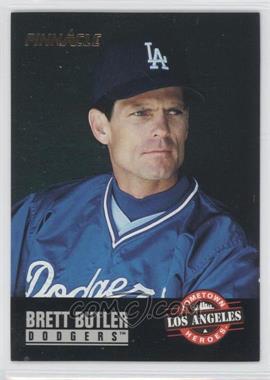 1993 Pinnacle - [Base] #487 - Hometown Heroes - Brett Butler