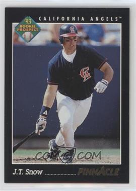 1993 Pinnacle - [Base] #609 - Rookie Prospect - J.T. Snow [EX to NM]