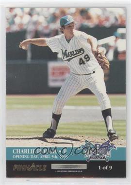 1993 Pinnacle - Expansion Draft #1 - David Nied, Charlie Hough