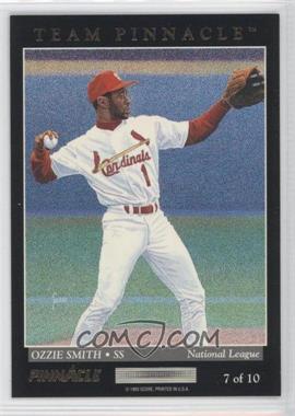 1993 Pinnacle - Team Pinnacle #7 - Ozzie Smith, Pat Listach