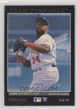 1993 Pinnacle - Team Pinnacle #9 - Kirby Puckett, Andy Van Slyke [EX to NM]