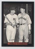 Joe DiMaggio, Bob Feller [Noted]