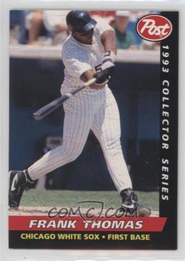 1993 Post - Food Issue [Base] #14 - Frank Thomas