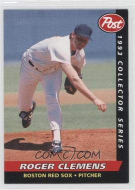 1993 Post - Food Issue [Base] #4 - Roger Clemens